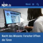 NDR Hamburg Journal Nacht des Wissens 2017